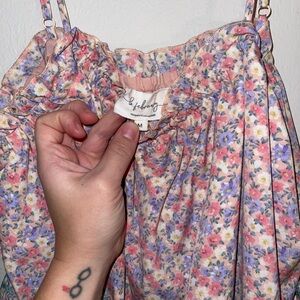 Floral Print Dress with Adjustable Straps
Tried multi floral boutique dress